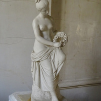 Эрмитаж. Скульптура "Пряха".