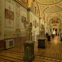 Эрмитаж. Зал европейской скульптуры 19 века.