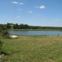 Окраина села Новоодесса,дамба(что от неё осталось)