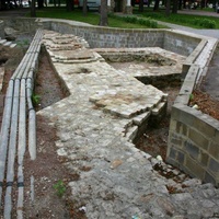 Фундамент Покровской церкви