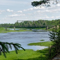 Важины. Мост через реку Важинку