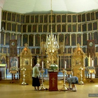 Важины-Курпово. Алтарная часть Воскресенской церкви