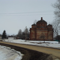 Вид на церковь. Центральная часть села