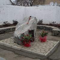 Синельниково.Памятный знак воинам-афганцам.Февраль 2016.