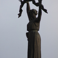 Белгород. Скульптура на БГАДТ имени Щепкина.