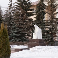 Памятник Ленину у ДК Московского коксогазового завода