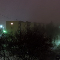 туманная ночь
