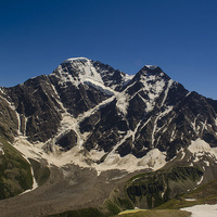 Ледник семерка в июле. 2015г.