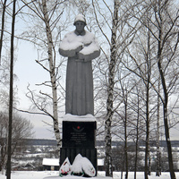 Памятник погибшим воинам-землякам в селе Большебыково