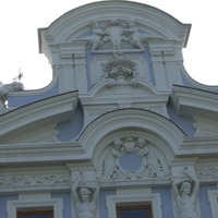 Дом купца Рукавишникова. Фрагмент фасада.