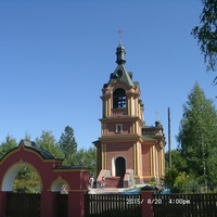 Церковь в деревне Красноселье