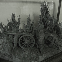 Музей артиллерии, инженерных войск и войск связи. Зал истории артиллерии с середины 19 века до 1917 года.