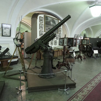 Музей артиллерии, инженерных войск и войск связи. Зал истории артиллерии с середины 19 века до 1917 года.