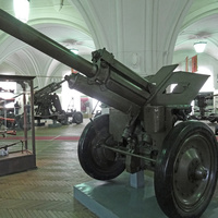 Музей артиллерии, инженерных войск и войск связи. Зал артиллерии в годы Великой Отечественной войны.