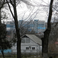 Верхнеднепровск.2 апреля 2016.Вид на город из парка им.Семёнова.
