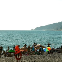 Пляж в Сочи