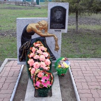 Памятник погибшему в Чечне в селе Гостищево