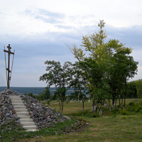 Поклонный крест в селе Терновка