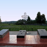 Могильные плиты князей Волконских в селе Сабынино
