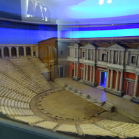 Музей театрального и музыкального искусства. Модель театра Древней Греции.