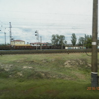 Из окна поезда.Станция Нижнеднепровск-Узел.