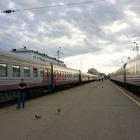Поезд Челябинск Санкт-Петербург.Напротив Москва -Пекин.