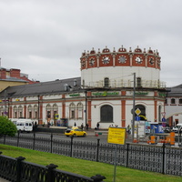 Вид на Казанский вокзал.