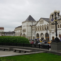 Площадь трёх вокзалов.Ближе к Казанскому вокзалу.