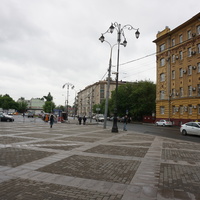 Казанский вокзал.На привокзальной площади.