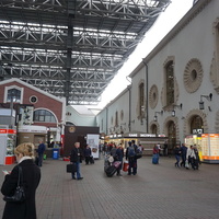 На Казанском вокзале.