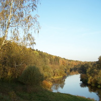 Река Нара д.Мелихово, Калужская область