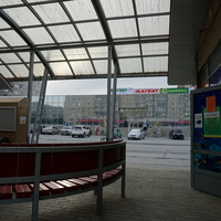 Остановочный комплекс на Пацаева.