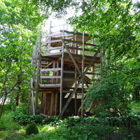 На территории Сергиевой пустыни