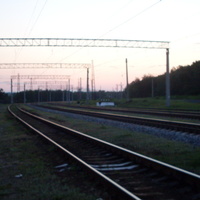 4 июня 2016 года. Станция Вишневецкое.Вид на западную горловину.