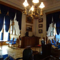 Фермерский дворец. Синий кабинет Александра II.