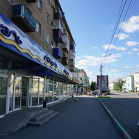 На проспекте Ленина.