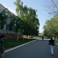 На Ленинском проспекте.