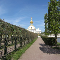 Петергоф,  Верхний сад