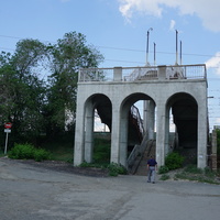 Пещеходный мост.