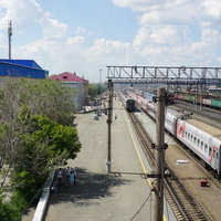 Ж/д станция Орск.