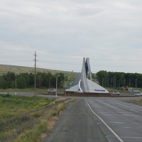 Трасса Оренбург-Орск.