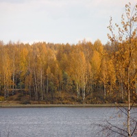 Осенний берег Волги