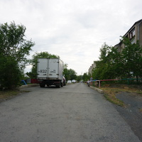 На улице Гомельской.