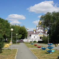 Сквер на улице  Васнецова.