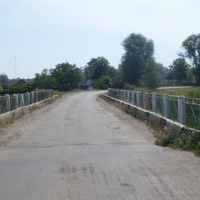 Мост через реку Средняя Терса.