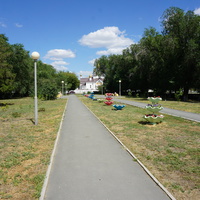 Сквер на улице Васнецова.