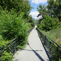 Мост через речку Елшанка.