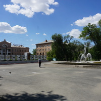 На улице Трудовой.