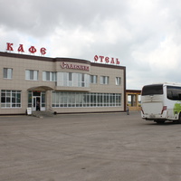 Нижнедевицк. Отель и кафе "Славянка".