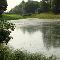 Дворцовый парк. Белое озеро.